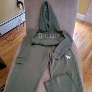 Victoria secret hoodie with sweatpants
